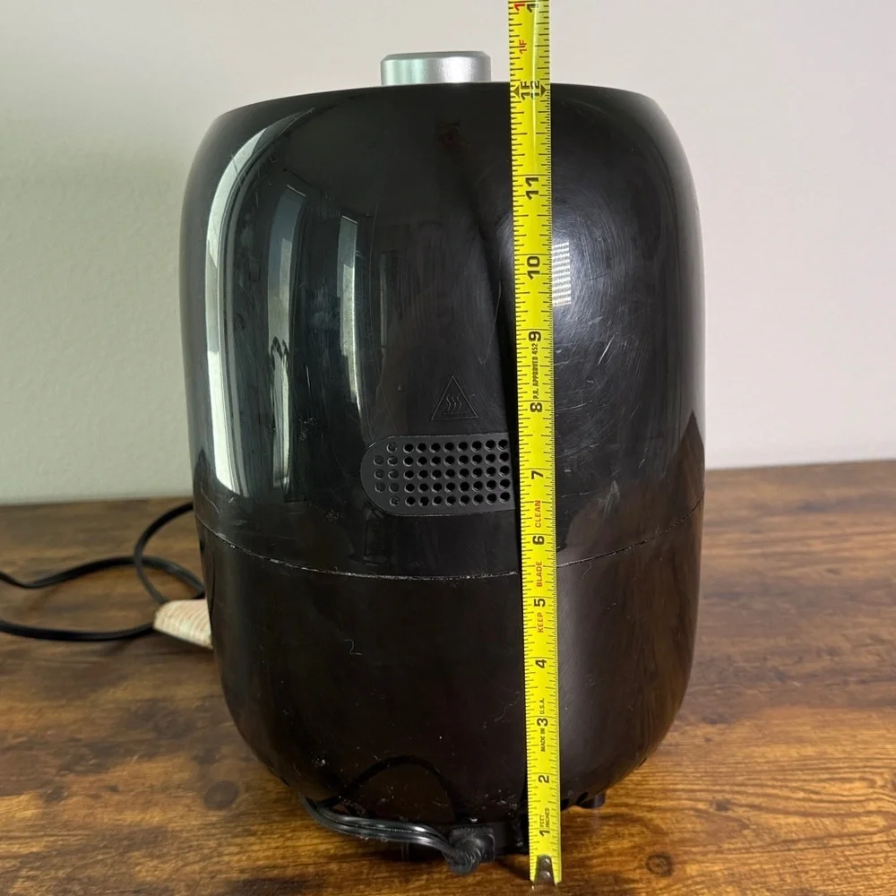 Air Fryer Silver Pip Compact & Silicone Tray